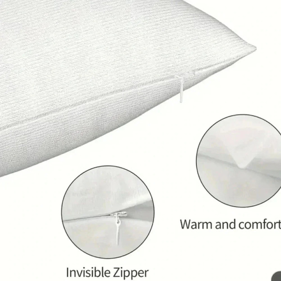 Cottagecore Farmhouse Boho Floral Pillow Covers Set Of 2 New - Picture 5 of 5